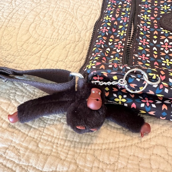 Kipling HB6492 Callie Crossbody Shoulder Bag Purse Polyester Floral Mozzaik - Picture 4 of 4